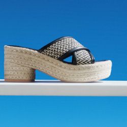 Pantofle na podpatku – trendy doplněk nejen k letnímu retro looku