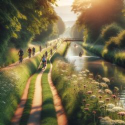 Dva roky uzavřený úsek cyklostezky u Napajedel kvůli stavbě mostu