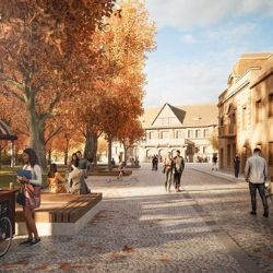 Vítězný návrh revitalizace centra Uherského Hradiště